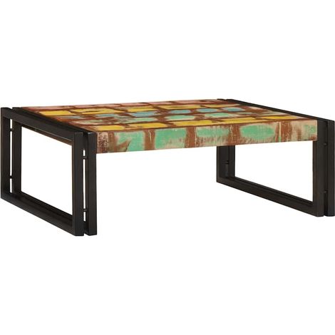 Badregal mit Regal Mehrfarbig 65 x 50 x 23 cm Massives Altholz