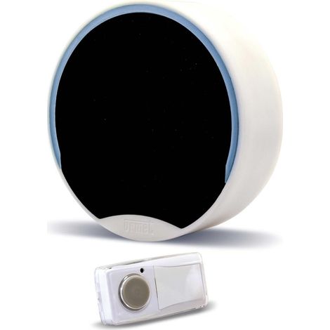 Urmet – Carillon radio 200 m avec 15 mélodies – Alimentation par piles AA – Résistant aux intempéries IP54 – 42300