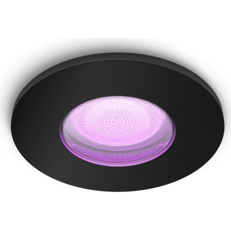 Philips Hue White and Color ambiance 8719514452138 éclairage intelligent Spot d'éclairage intelligent Bluetooth Noir 5,7 W (1/5)