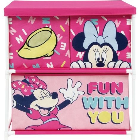Minnie Scaffale portagiochi in metallo