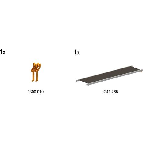 Layher Nachrüstset P2 für Gerüst Uni Standard 1401.102 (1/3)