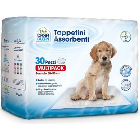 Elanco Sano e Bello (60x90)
 Tappetini Igienici Assorbenti - Confezione 30 Tappetini - Tappetini Assorbenti