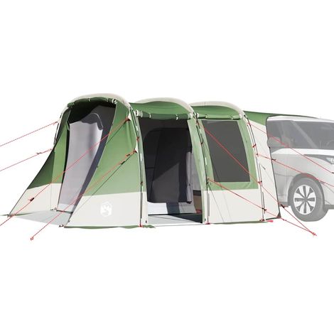 vidaXL Tente de voiture vert imperméable (1/5)