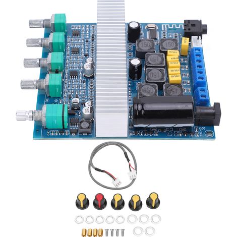 Amplificateur de puissance stéréo TPA3116D2 100W, carte audio pour caisson de basses, équipement basse tension moyenne. (1/5)