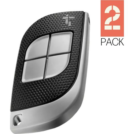 TTS44FKS Télécommande Code Fixe 4 Boutons 433 MHz CAME Pack de 2