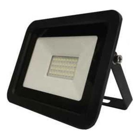Projecteur LED Extérieur 30W Etanche IP65 NOIR - Unité / Blanc Neutre  - SILUMEN