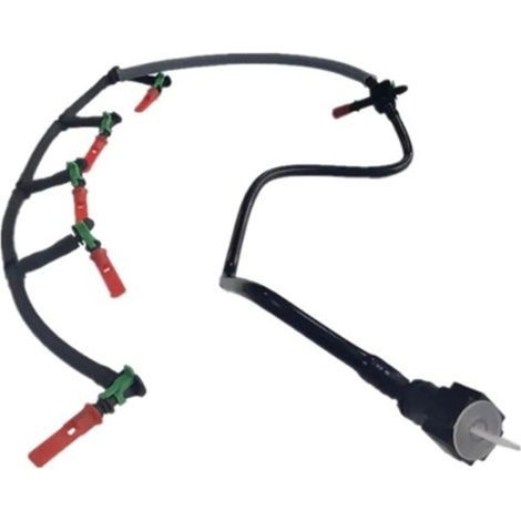1 Farbe: wie abgebildet. Material: ABS. Überlauf-/Leckschlauch für Diesel-Einspritzung BB3Q9K022B (1/4)