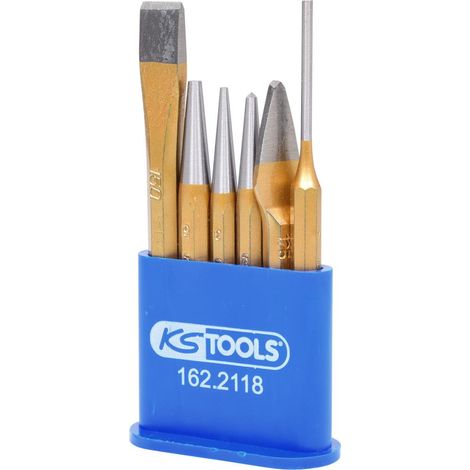 KS Tools Kombi-Werkzeugsatz, 6-tlg in Kunststoffhalter - 162.2118 (1/4)