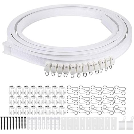 rideaux pour plafond Tringle rideaux de plafond sans perage (1/5)