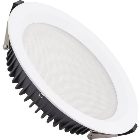 Downlight LED 24W Circular  Aero 130 lm/W Microprismático 4000K LIFUD Corte Ø 200 mm 4000K No Regulable Blanco Neutro