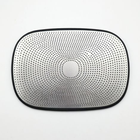 Tappetino antiscivolo senza aloni auto - nero, forma rotonda 8 cm (1/5)