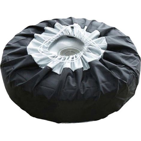 Housses de pneus de voiture en tissu Oxford anti-poussière pour pneus de 65 cm-6530cm