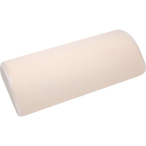 Oreiller en forme de demi-lune, oreiller en mousse à mémoire de forme, oreiller en gel pour les jambes, soutien pour le dos, oreiller pour les genoux, coussin pour les jambes esthétique. (1/5)