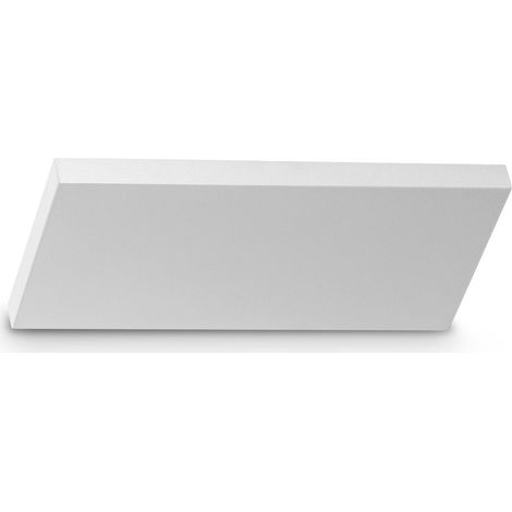 Ideal Lux Applique moderna Block 2 luci LED integrato bianco materie plastiche alluminio