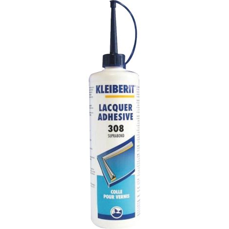Colle multi-usage pour surfaces vernies – 500 g – Résistance à l'humidité – Application pinceau ou spatule – Kleiberit