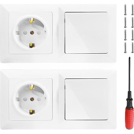 Prise Encastrée Interrupteur Universel 16A 230V (1/5)