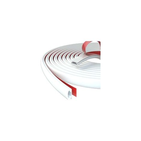 1 Rouleau Joint Porte Fenêtre,Isolation Thermique Phonique,Caoutchouc TPE Auto-adhésif, Blanc,Pour Fente 2.5-5.5mm (1/5)