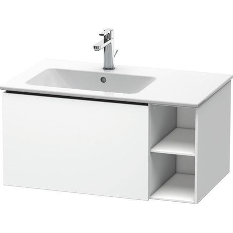 Meuble-lavabo L-CUBE 820x481mm 1 tiroir. Be li we ma ES Ah Mi.