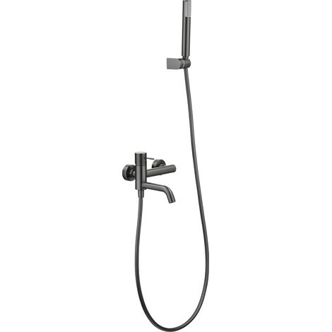 Kit bain/douche mitigeur Genova finition gun metal brossé [ IMEX® ]