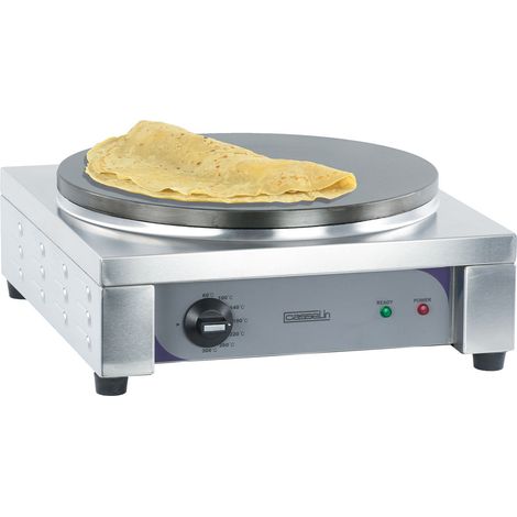 Crêpière fonte 2200w 35cm inox - Casselin - ccc35e