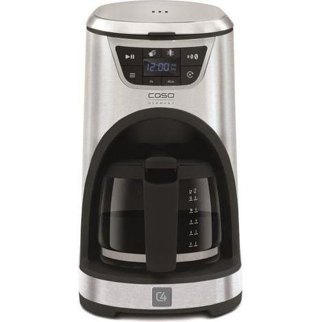 Caso Novea C4 cafetière programmable inox 12 tasses