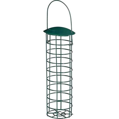 Nouveau Mangeoires Distributeur De Nourriture pour Mangeoires À Oiseaux en Plein Air, pour Boules De Graisse pour Boulettes, pour Petits Oiseaux (1/5)