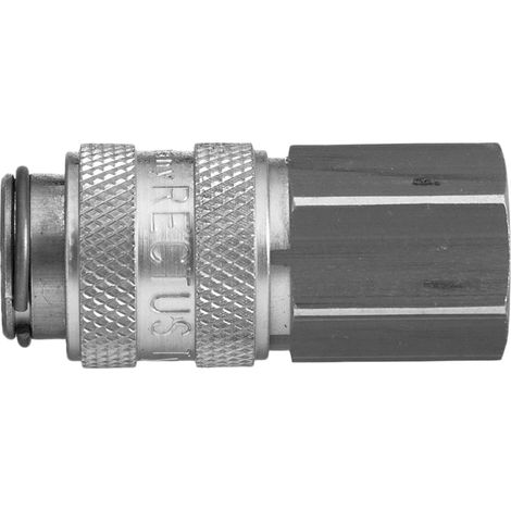 Raccord rapide pneumatique Legris, Filetage Mâle vers Mâle 1/4 in Female 16mm 1/4pouces Européen, Profil rectus en ( Prix pour 1 )