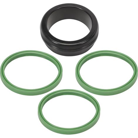 ManyWang joint moulé joint de refroidisseur intermédiaire joints de tuyau turbo pour Série 3 E46 E90 E91 E93 E92 Série 5 E60 E61 7 E65 E66 E67 X3 E83 X5 E53 E70 X6 Référence 11617790547 11617789049 (1/5)