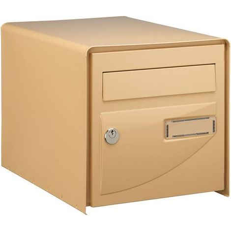 Cassetta postale Probat doppia faccia DECAYEUX tonalità pietra RAL 1013 - 125984 (1/2)