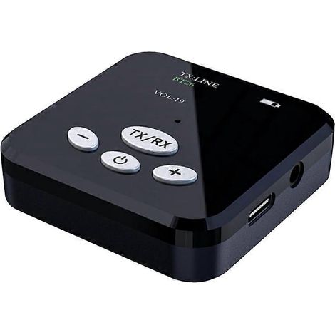 Émetteur et récepteur Bluetooth 5.0, adaptateur audio sans fil HiFi, adaptateur Bluetooth 2 en 1, prise Bluetooth 3,5 mm. (1/5)