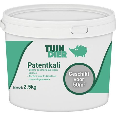 Patentkali  Engrais à haute teneur en potassium  Idéal pour les pommes de terre et autres cultures  Conditionné en seau pratique  2 500 grammes  2,5 kilogrammes (1/5)
