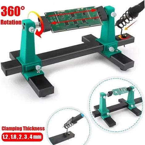 (Comme illustré) Dispositif de soudage, de réparation et de démontage de cartes de circuits imprimés, support de carte mère, pince, outils à main, accessoires pour outils électriques (1/5)