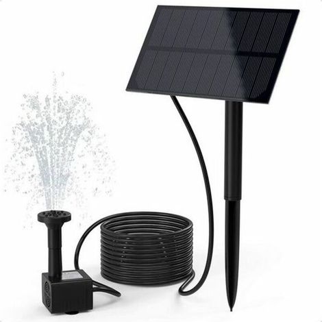 Solar-Gartenbrunnen, Brunnenpumpe, Gartenbrunnen, Garten- und Terrassenbrunnen (1/5)