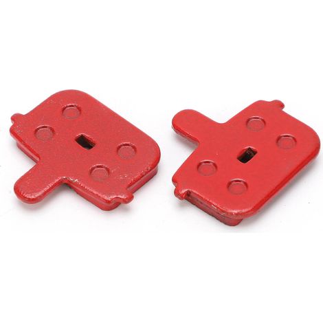 Lot de 8 plaquettes de frein semi-métalliques en résine durable, de rechange pour vélo électrique, VTT et vélo de montagne. (1/5)
