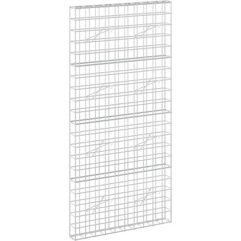 Gabion avec Fil de 5 mm et Maille de 10x10 cm 100x10x200 cm vidaXL (1/5)