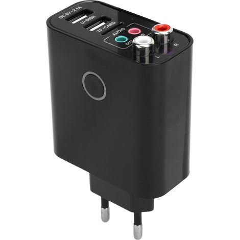 Récepteur-émetteur Bluetooth 5.0 2 en 1, adaptateur audio sans fil, contrôle par application, télécommande 110-240 V, prise UE (1/5)
