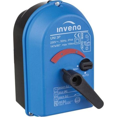 Siłownik vanne mélangeuse Invena modèle CM 00 000 poids 0.65 kg (1/2)