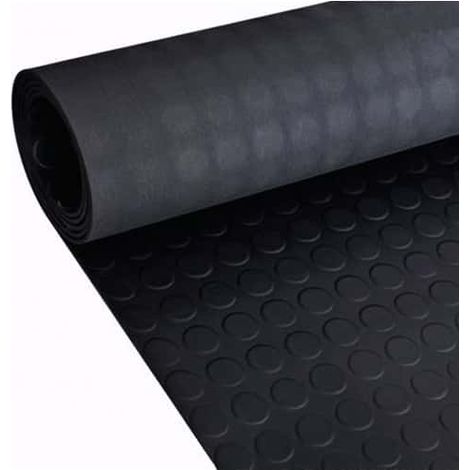 Tapis Caoutchouc Pastille Rlx 3mm Antidérapant, Robuste, Protection Sol - Générique