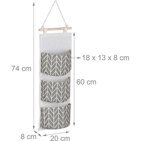 Mensola da parete decorativa portaoggetti bagno ufficio 74 x 20 x 8 cm in cotone beige 130013352