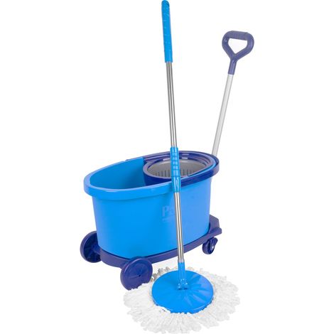 Reinigungsset Strend Pro, industriell, Rotationsmopp mit Eimer auf Rädern, 35 Liter (1/5)