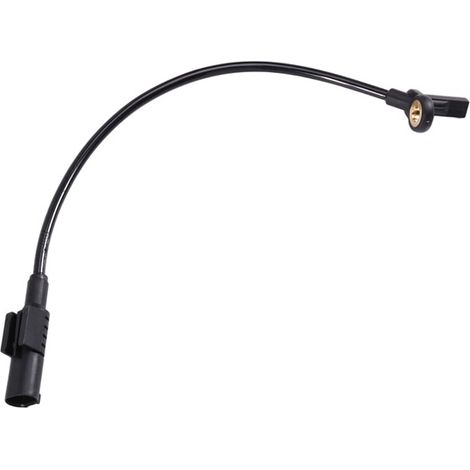 1 color: Black Material: ABS Automotive ABS sensor, rear wheel speed sensor A1649058 (1/4)