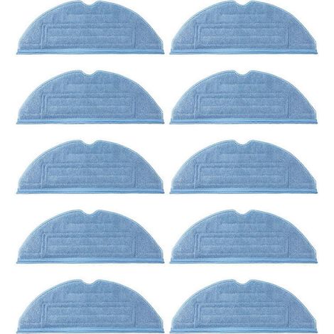 Packung mit 10 Ersatztüchern für S7 Staubsauger-Wischmopps und Zubehör (1/5)