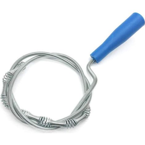 Disgorgante con sonda, ideale per sbloccare tubature di lavandini, scarichi flessibili e tubi di scarico del WC.
