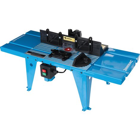 Frästisch 850 x 335 mm mit Winkelmesser für Fräsen von 900 - 1.800 W UK Stecker (1/3)