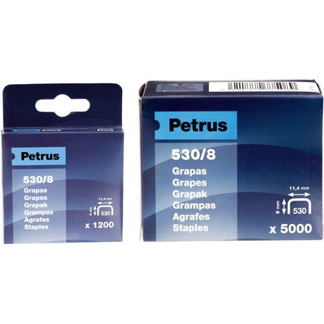 Punti Petrus in Rame 530/10 mm Scatola da 5000 Pezzi 77509