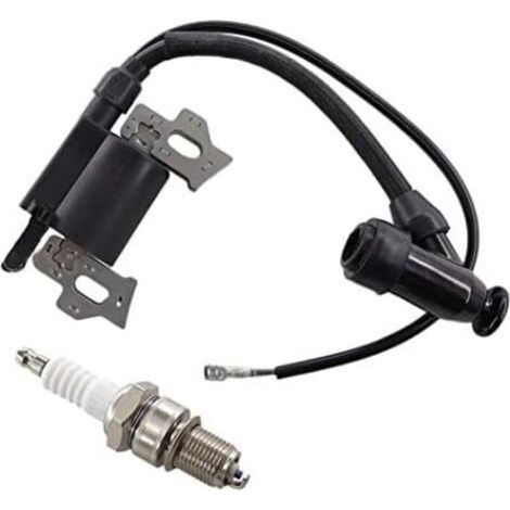 Ignition coil with spark plug for Honda GXV110 GXV120 GXV160 engine HR216 HRA216 HR2160 HR1950 HR2150 HRA2160 UM21 UM2160 (1/5)
