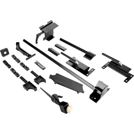 Affûteur Pro Multi-Grind pour Touret à Meuler 152mm & 203mm - avec Gabarit de Plateforme, Barre d'Appui, Bloc de Réglage, Glissière à Onglet, Bloc Micro-Biseau, pour Outils de Tournage sur Bois (1/5)