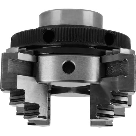 Mandrin à quatre mors autocentrant à serrage manuel K02-50, petit mandrin pour le travail du bois (1/5)