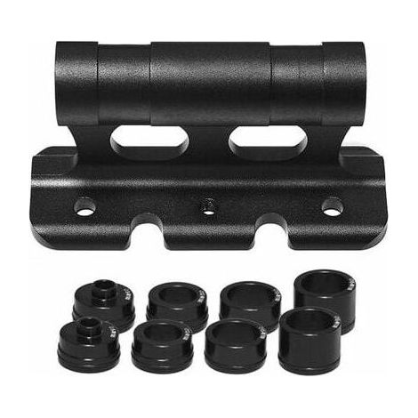Car carrying bike, fixed suspension fork mount, car roof rack, fixed mount, quick release, thru axle front fork mount