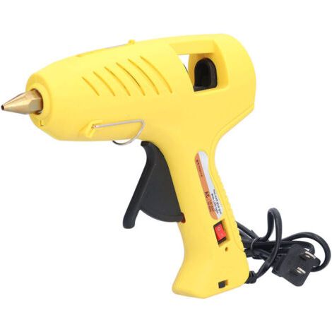 Pistolet à colle thermofusible 60W 100W, fonte rapide réglable, prise US, pour bricolage et projets créatifs. (1/5)